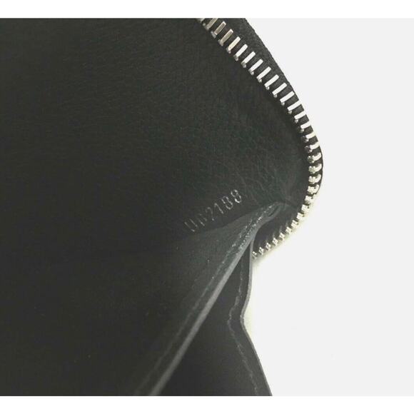 Black LV Louis Vuitton Portefeuille Lockme Leather Zip Around Long Wallet - Picture 8 of 8